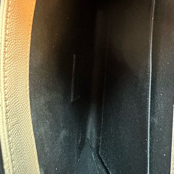 Yves Saint Laurent Tan Quilted Clutch - Picture 8 of 13